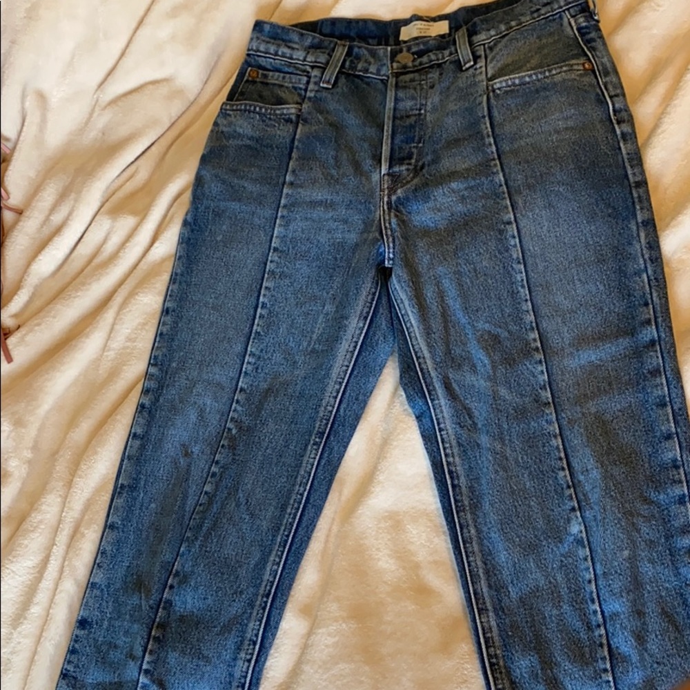 High waisted straight leg Levi’s